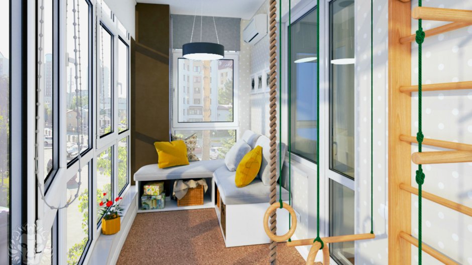 Детская на лоджии