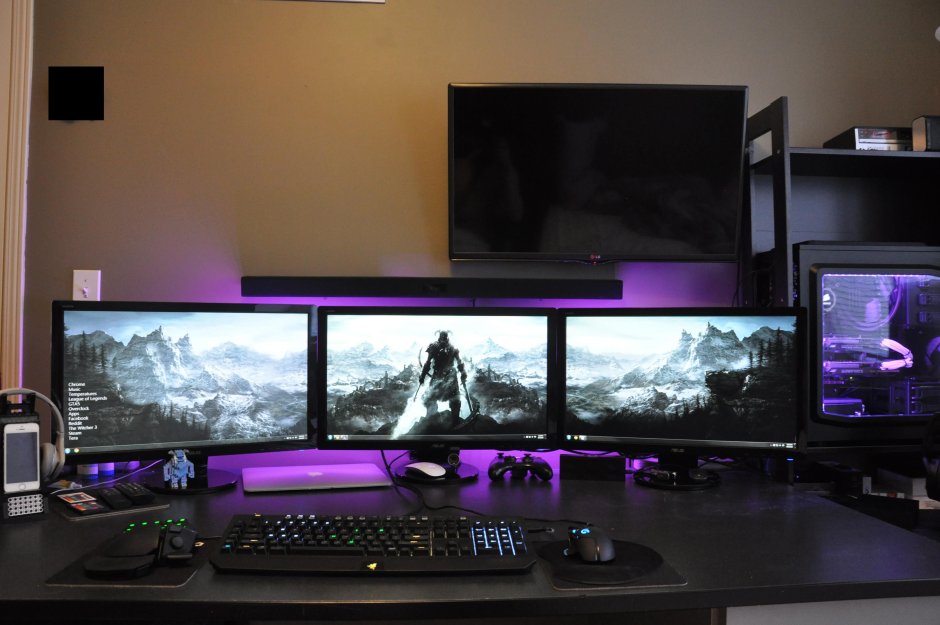 Игровой балкон для компьютерных игр