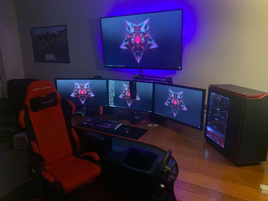 Игровая комната геймера недорогая