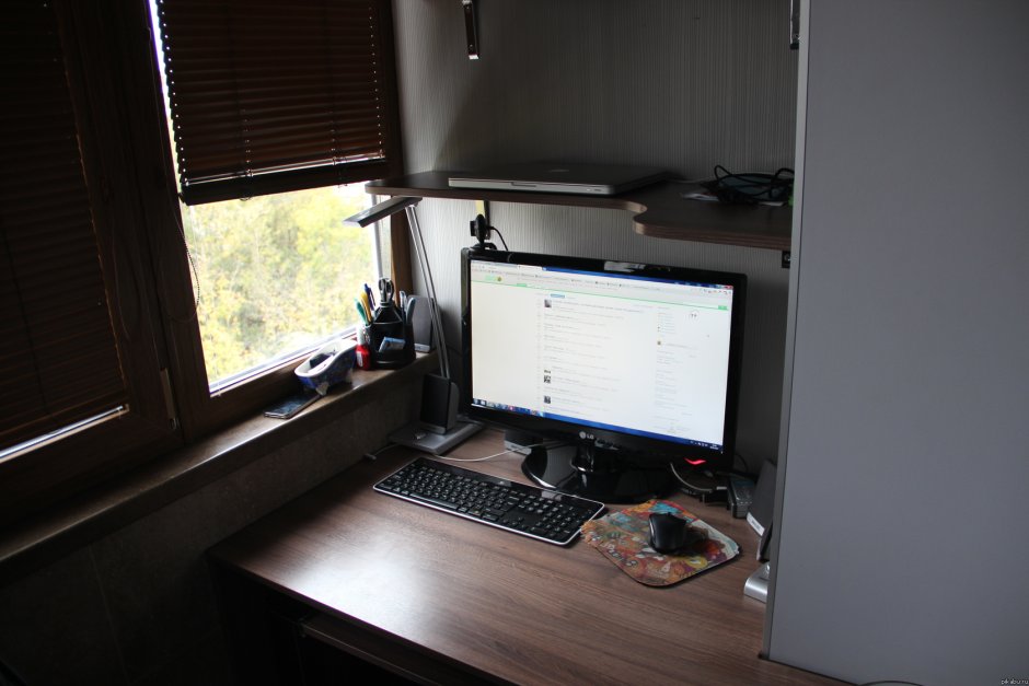 Компьютер на лоджии