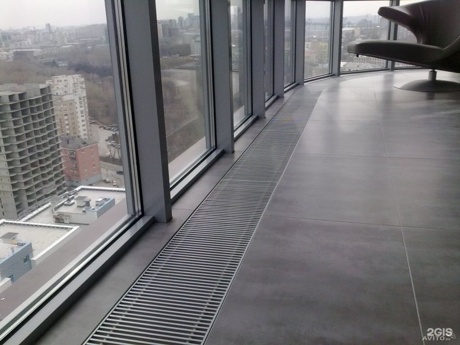 Внутрипольный конвектор Varmann