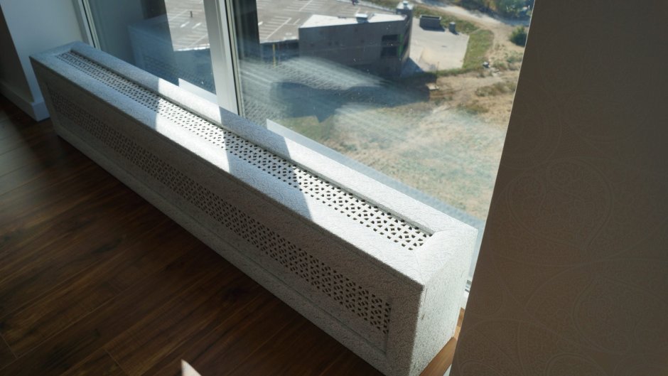 Экран для напольного радиатора