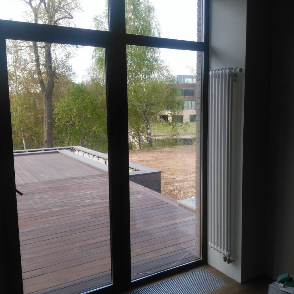 Радиаторы отопления для панорамных окон