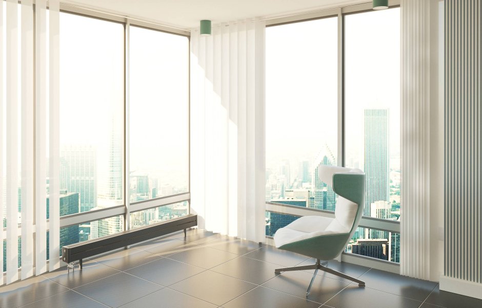 Радиаторы отопления для панорамных окон