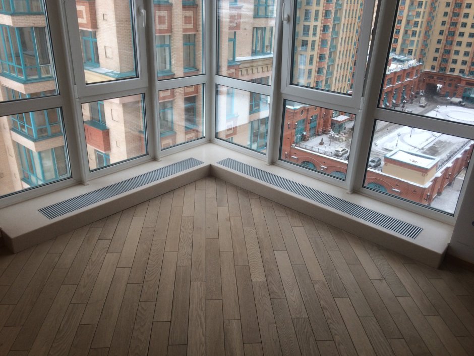 Батареи для панорамных окон