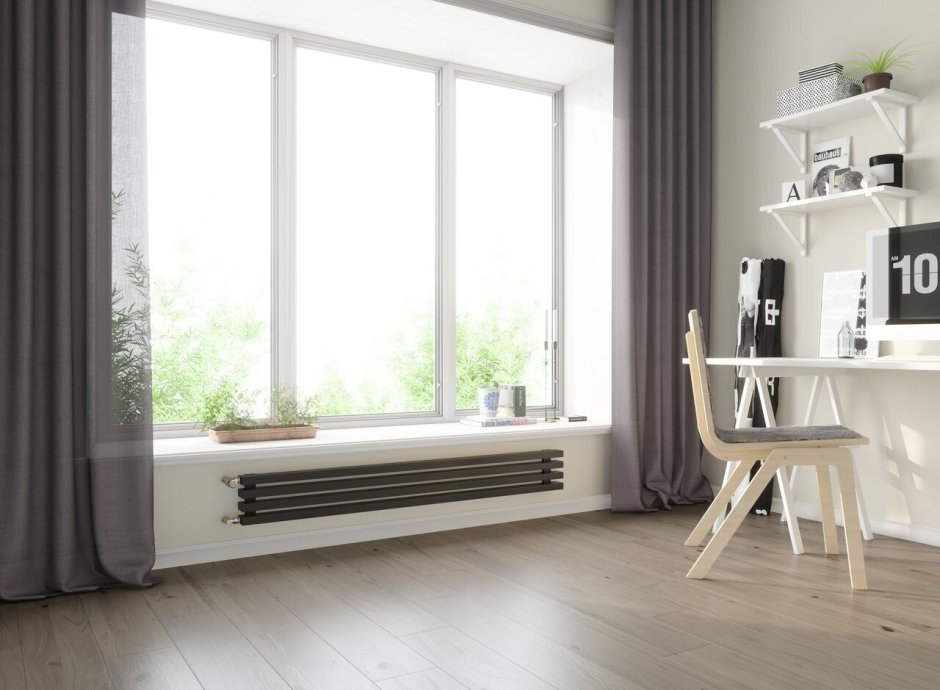 Трубчатый радиатор Guardo Retta 6p с прямоугольным профилем