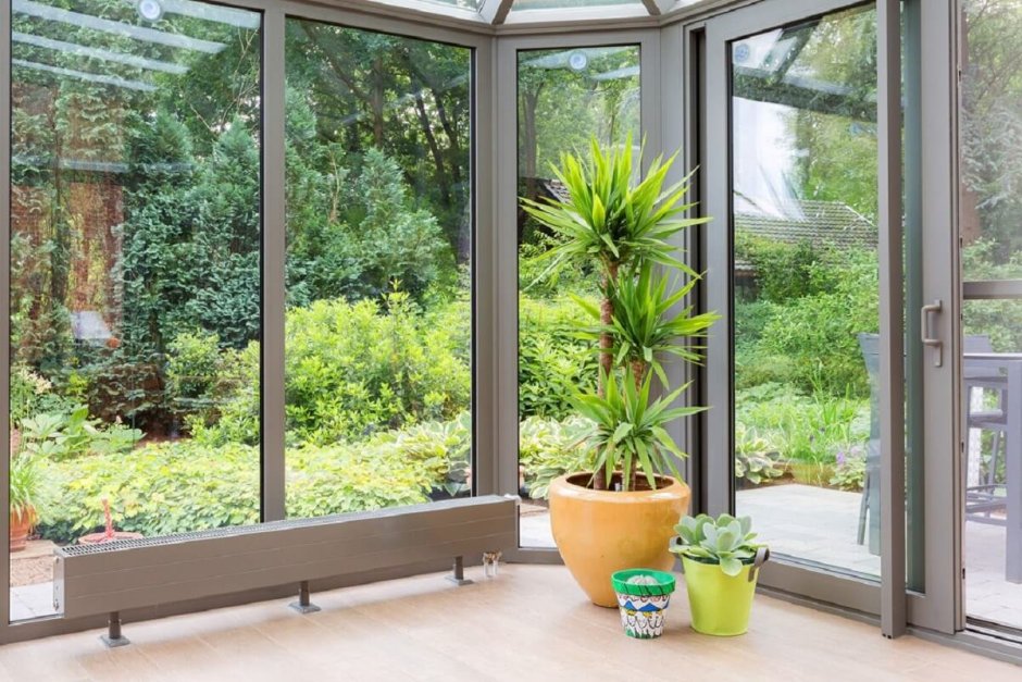 Радиаторы Пурмо для панорамных окон