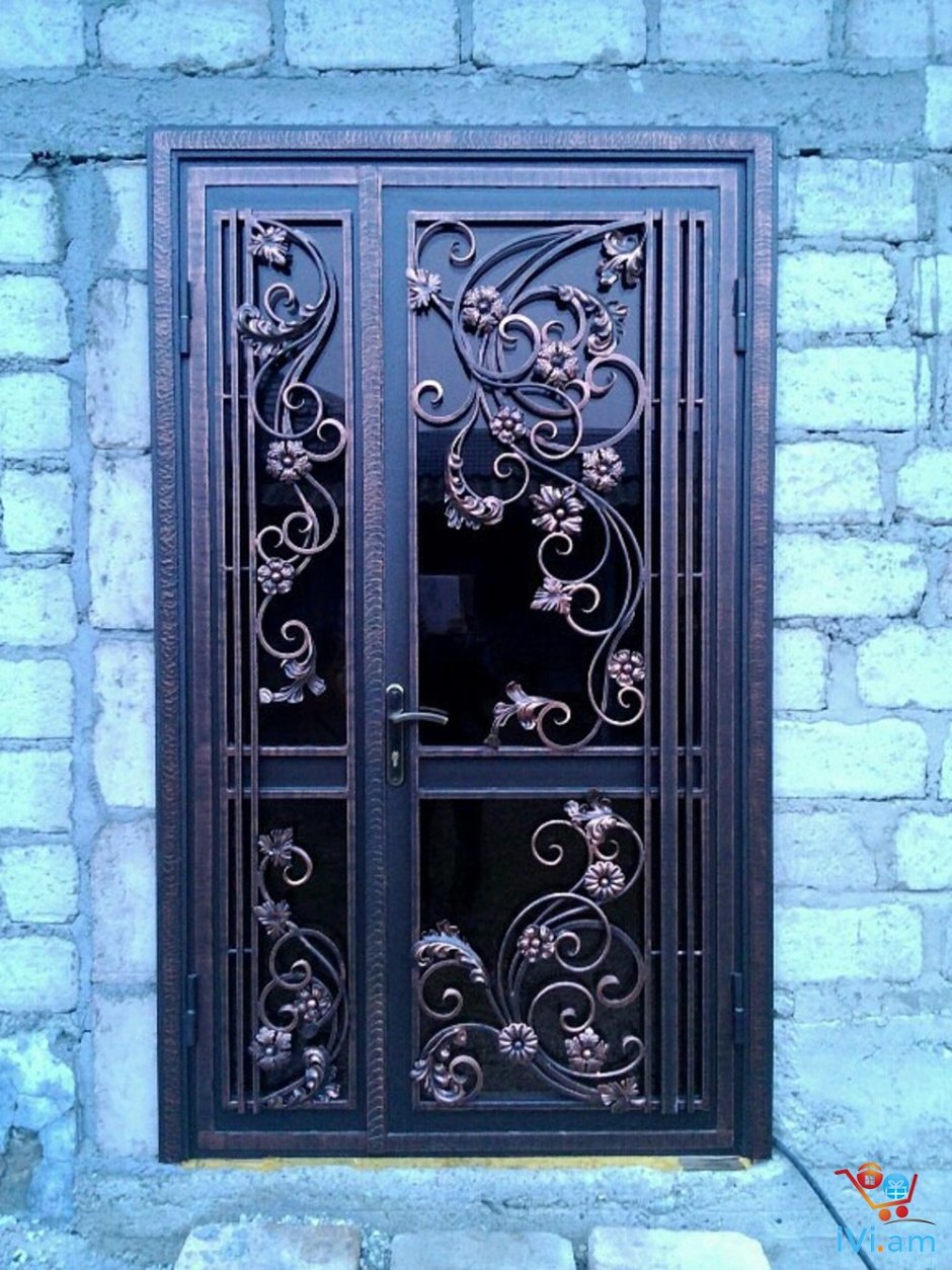 Кованые двери входные