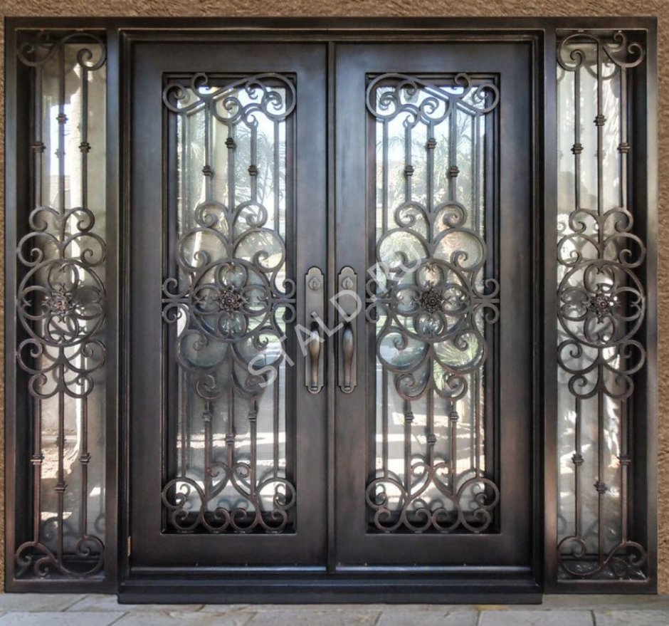 Кованые двери входные