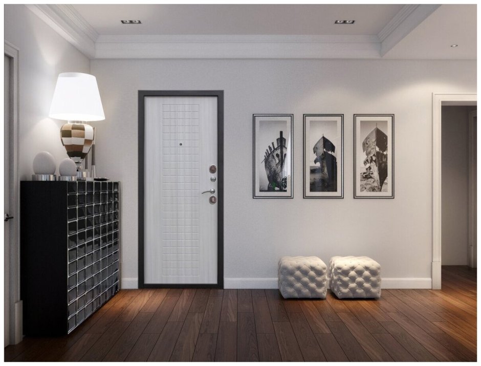 Темные двери в современном интерьере