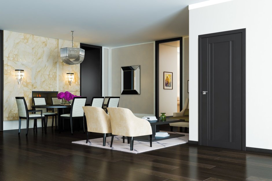 Входные двери Феррони в интерьере