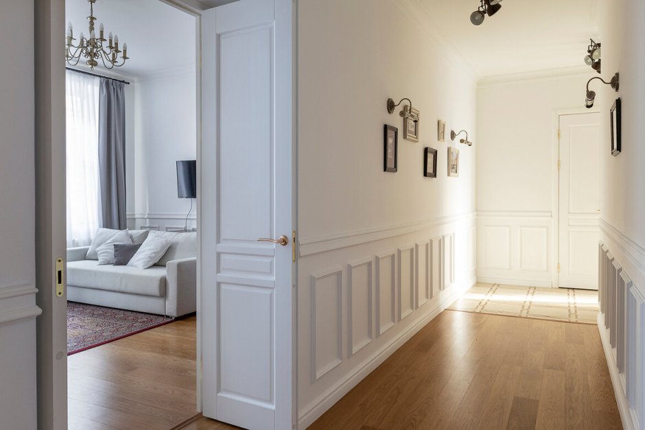 Сочетание ламината и дверей