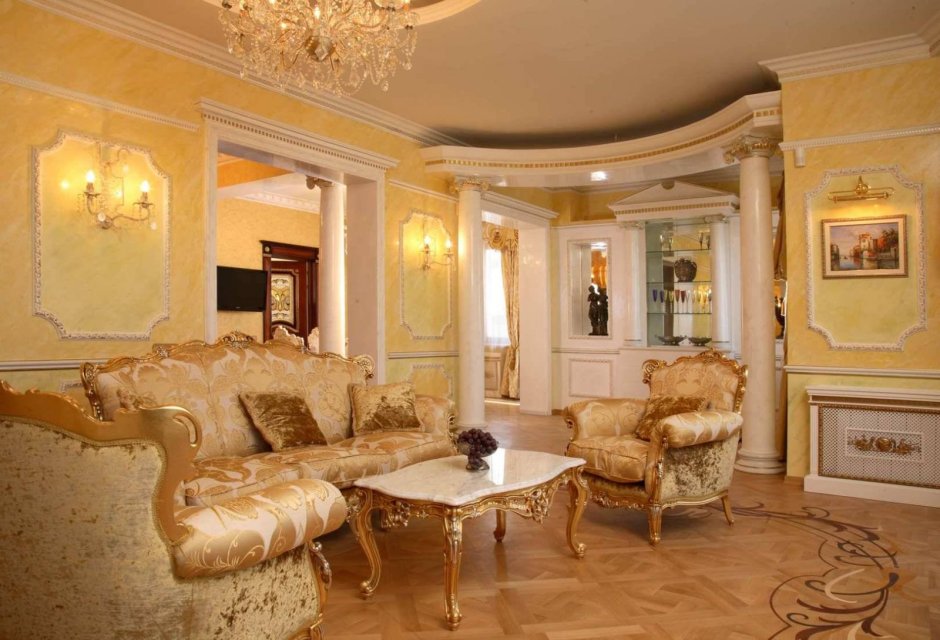 Гостиная в стиле Барокко