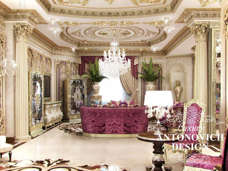 Luxury Antonovich Design гостиная
