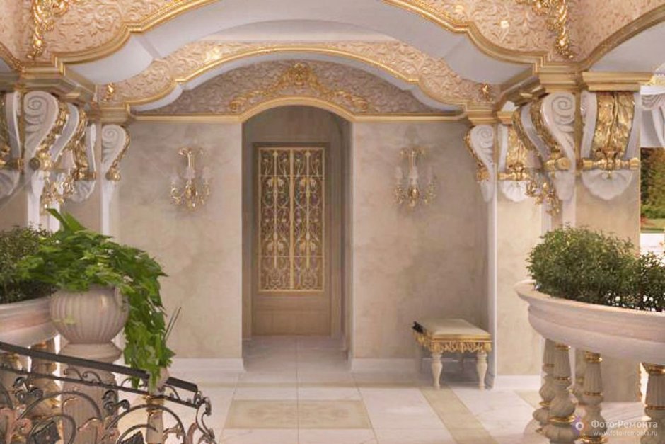 Холл в стиле Барокко