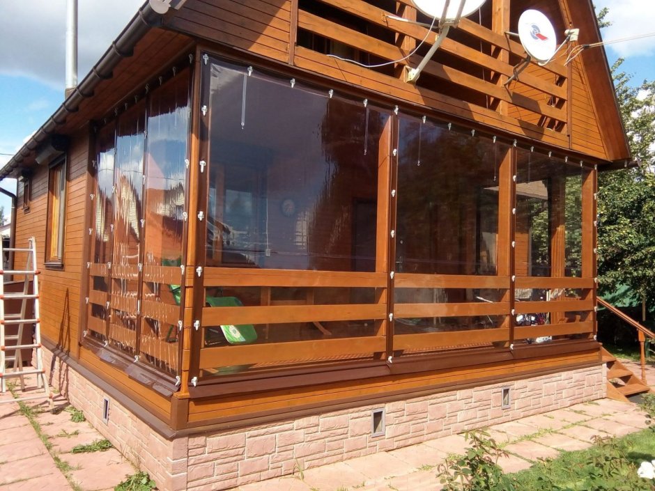 Мягкие окна для беседок