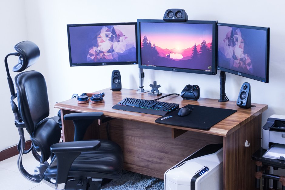 Украсить компьютерный стол