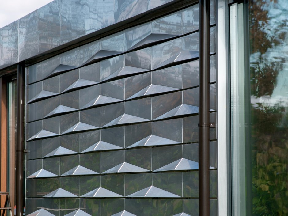 Объемные фасадные кассеты