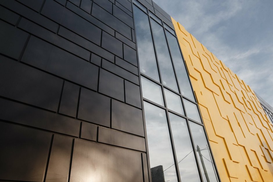 Рельефные фасадные панели