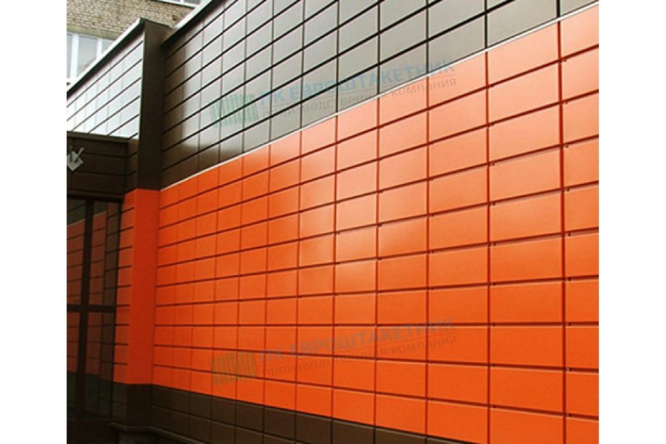 Фасад композит металлокассеты