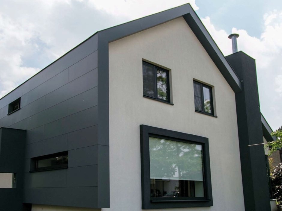 Модерн планкен фасад