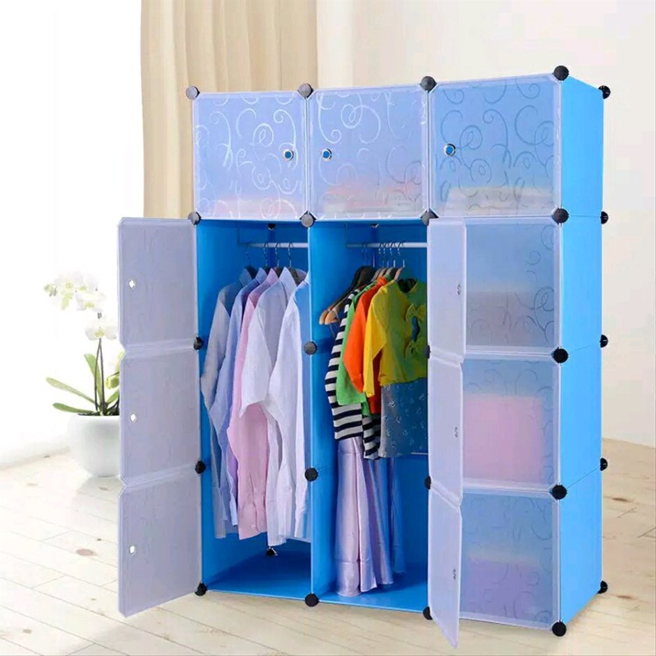 Шкаф складной пластиковый