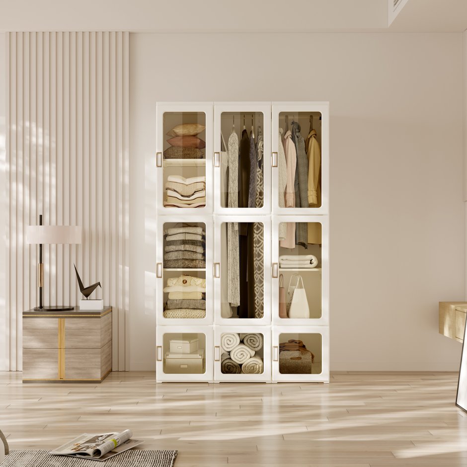 Складные шкафы из пластика