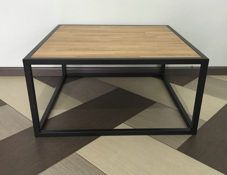 Журнальный стол из профильной трубы