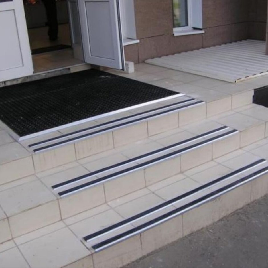 Затирка клинкерных ступеней