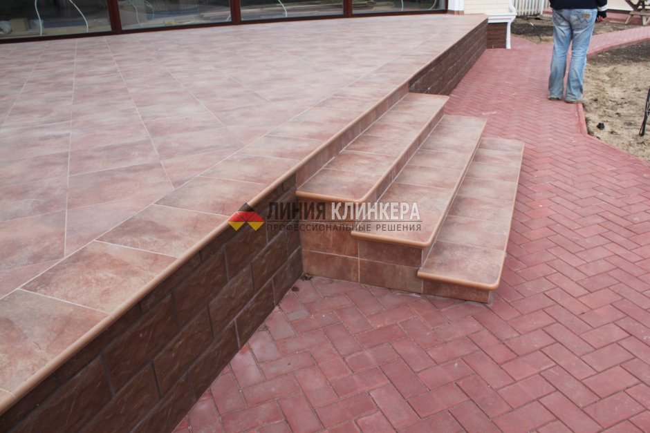 Клинкерная ступень флорентинер objekta Braun