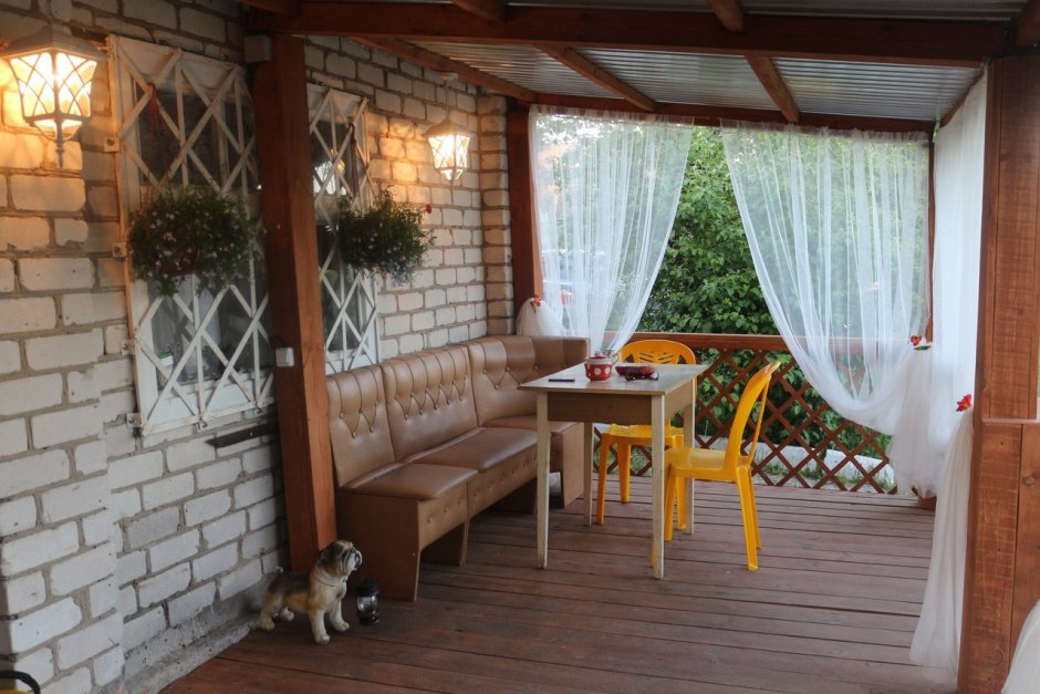 Фазенда "веранда в стиле Шале"