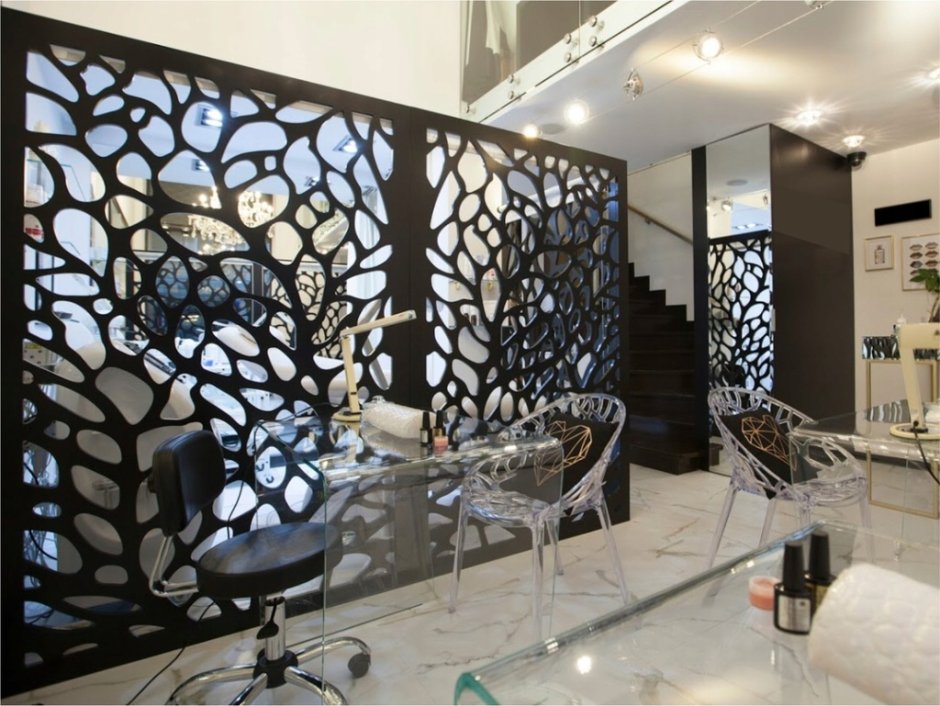 Декоративные перегородки из металла