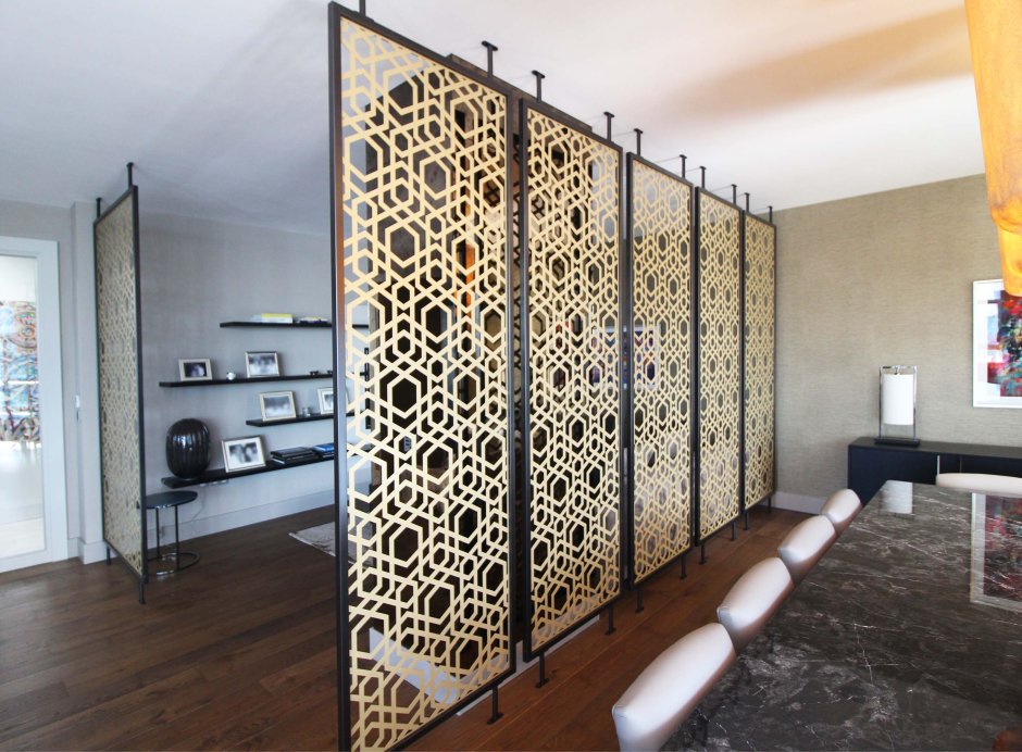 Перегородка лазерная резка декоративная