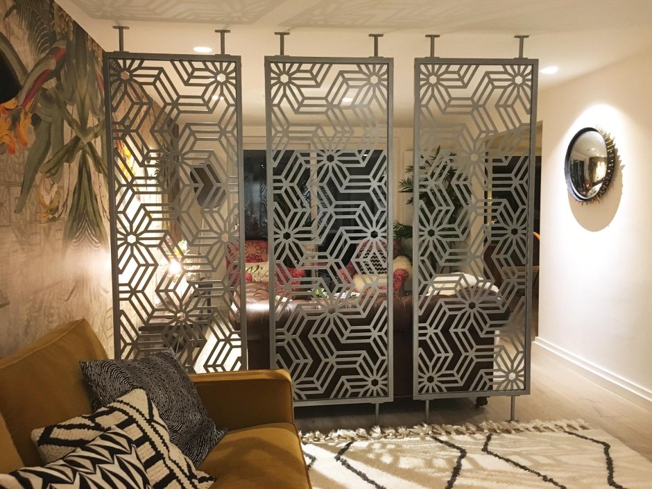 Дизайнерские перегородки из металла