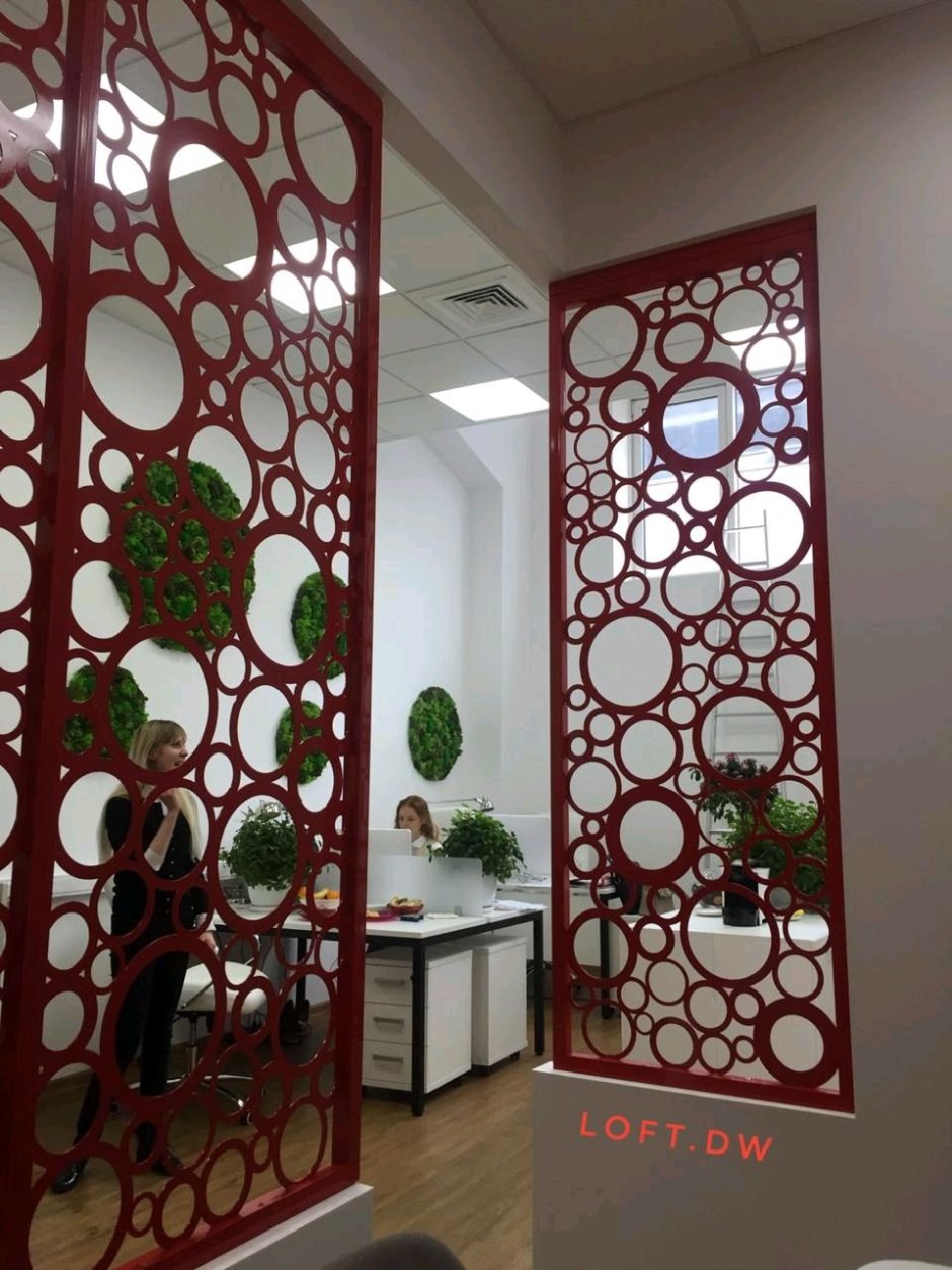 Декорированные перегородки