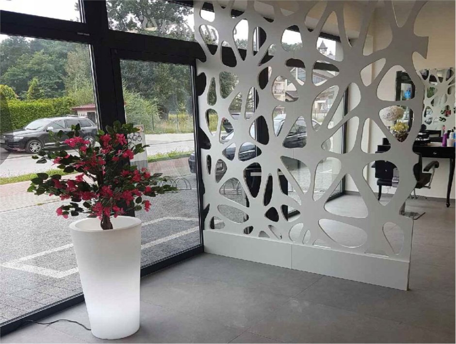 Декоративные перегородки для зонирования пространства