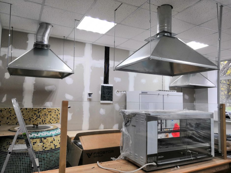 Вытяжной зонт ВЗГ-3 для мангала