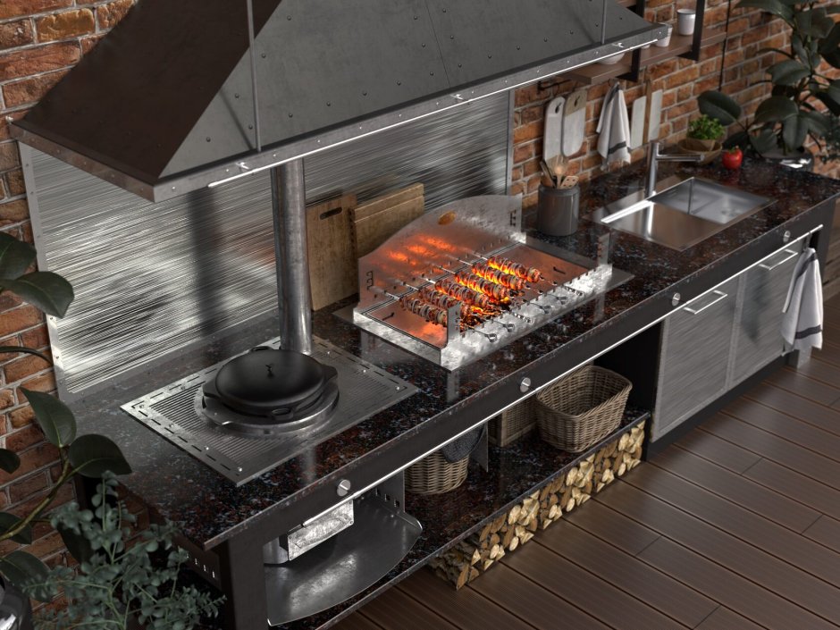 Барбекю-гриль Greivari Holiday