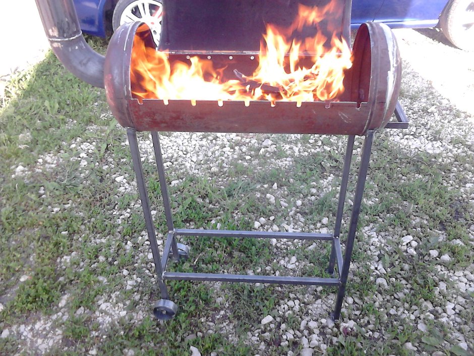 Мангалы из трубы 530мм