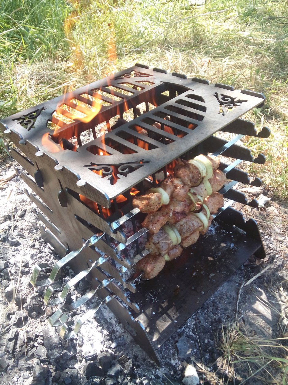 Шашлычница из стиральной машины