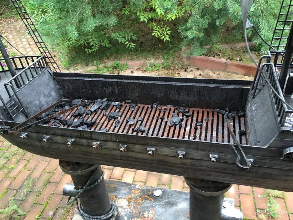 Мангал из профильной трубы
