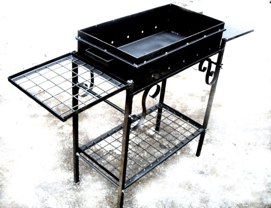 Мангал из швейной машинки Зингер