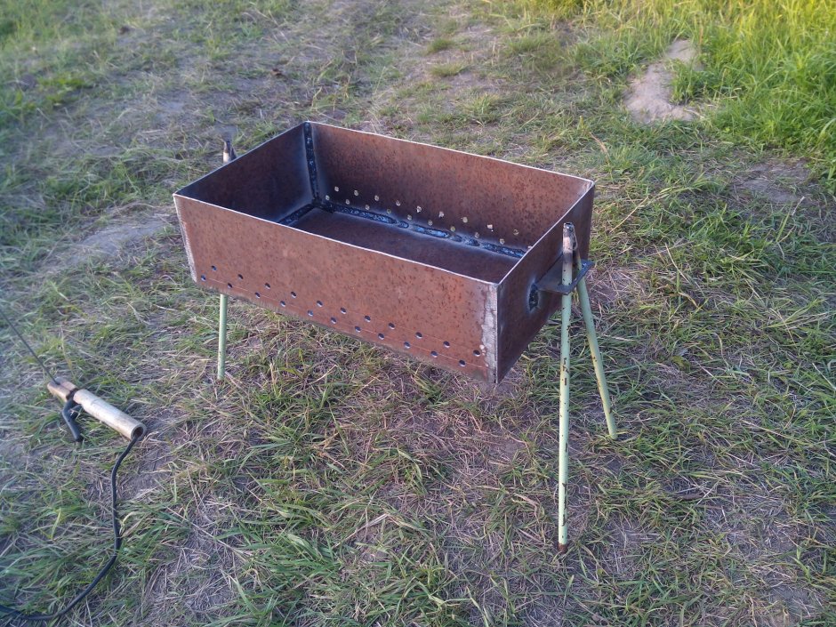 Шашлык в машине