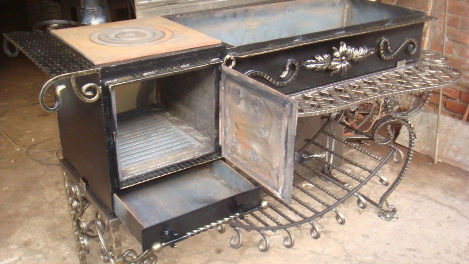 Коптильня горячего копчения из 200л бочки