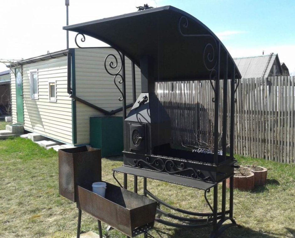 Печка из консервных банок