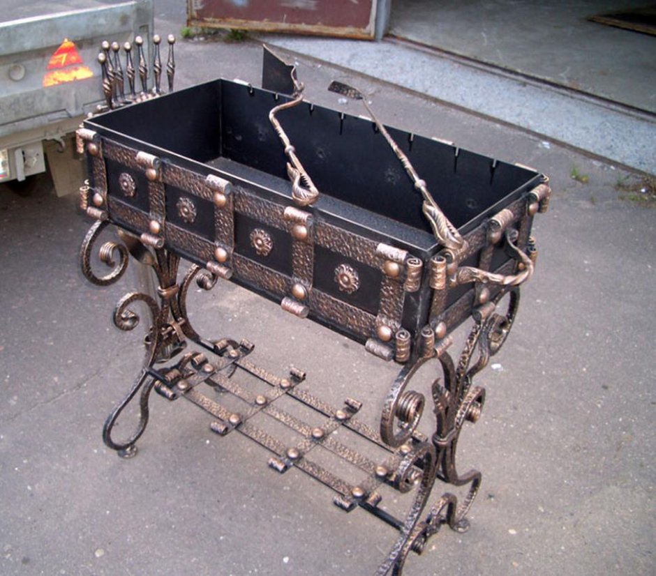 Чаша для костра из диска колеса