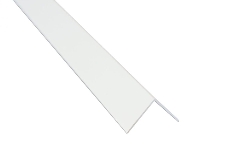 Уголок ПВХ 20х20 бел. 3м