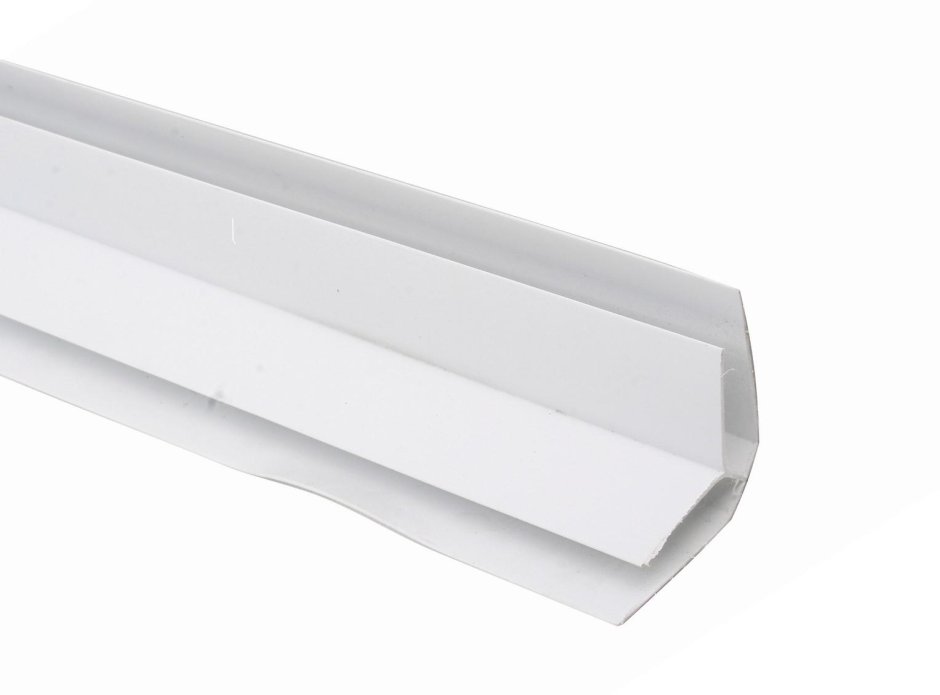 Угол внутренний ПВХ белый 3м