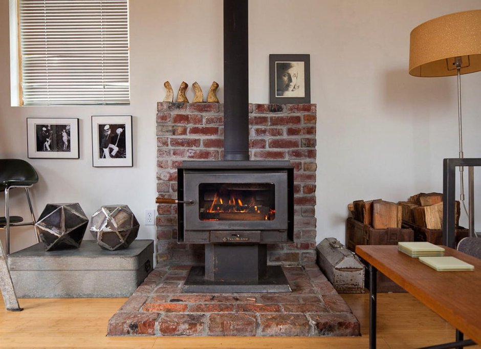 Оштукатуренная печь