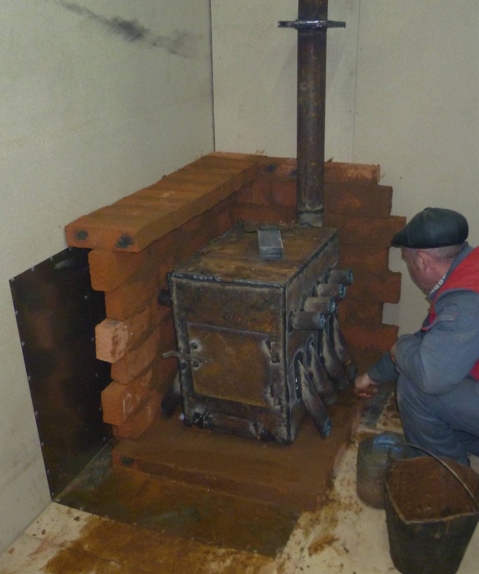 Печь в частном доме